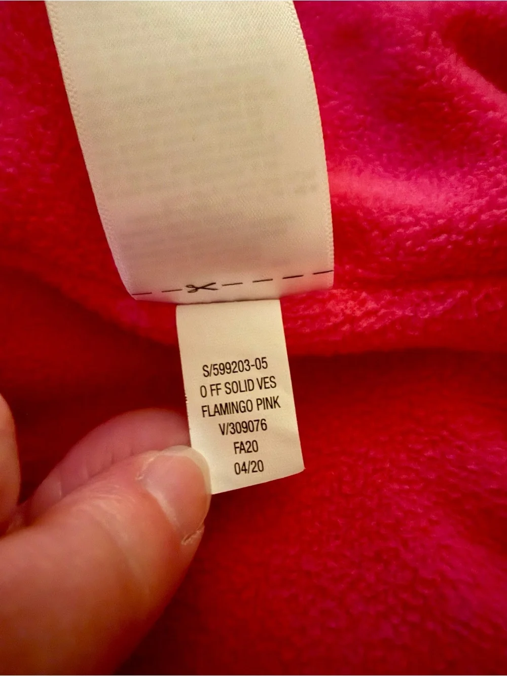 Old Navy Bright Pink Quilted Puffer Vest for Kids